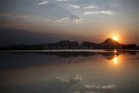 Sutter Buttes Sunrise stock image. Image of backlit, central - 26712311