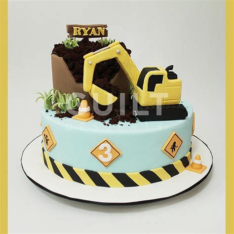 Excavator cake - Decorated Cake by Guilt Desserts - CakesDecor