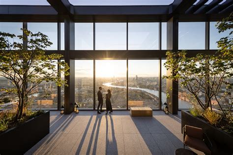 In Pictures: ‘UK’s highest roof garden’ unveiled at Canary Wharf tower - PrimeResi