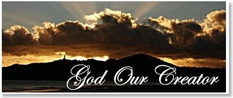 god-our-creator | Life in a Dying World