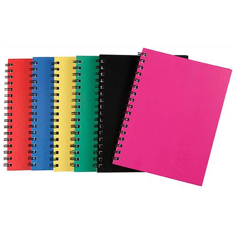 SPIRAX 510 NOTEBOOK SPIRAL BOUND SIDE OPEN 200 PAGE A6 ASSORTED ...