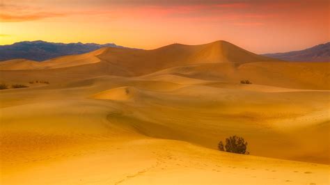 Download Sunset Hill Sand Sand Dune Nature California Desert HD Wallpaper