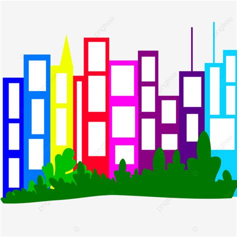 Small Town Landscape, Town, Landscape, Small PNG and Vector with ...