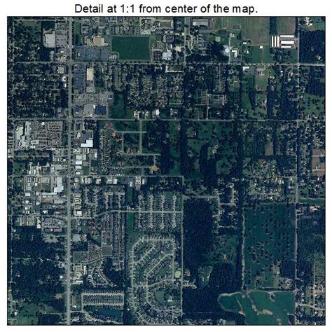 Aerial Photography Map of Fairhope, AL Alabama