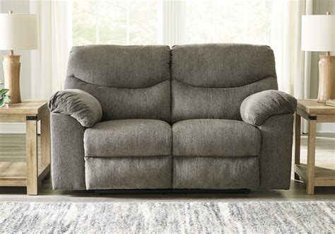 Alphons Putty Reclining Love Seat - Lexington Overstock Warehouse