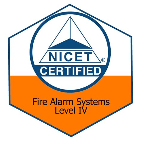 NICET - Fire Alarm Systems: Level IV - Credly