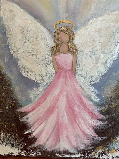 Pin by Piper girl on painting ideas | Angel painting, Angel art, Angel artwork