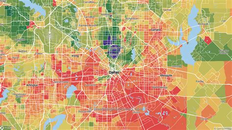 Dallas Neighborhoods Map