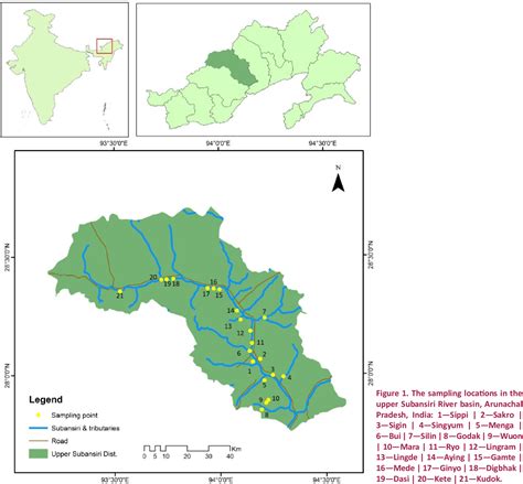 Figure 1 from Fish communities and associated habitat variables in the upper Subansiri River of ...