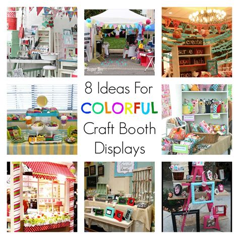 8 Ideas For Colorful Craft Booth Displays – Indie Crafts