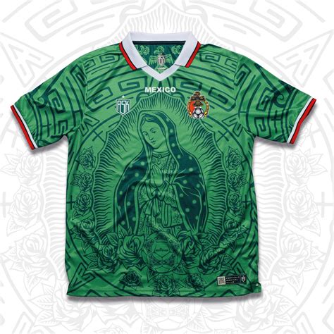 MEXICO GUADALUPE HOME JERSEY – Asphalt Social Klub