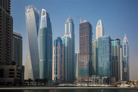 Skyline Dubai Marina Foto & Bild | world, hochhaus, asia Bilder auf ...