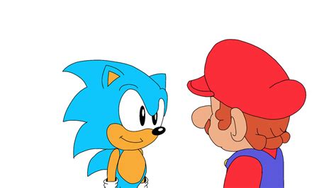 mario and sonic by wkm37 on DeviantArt