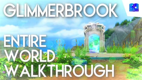 SIMS 4 REALM OF MAGIC: GLIMMERBROOK WORLD WALKTHROUGH ~ First Impressions! - YouTube