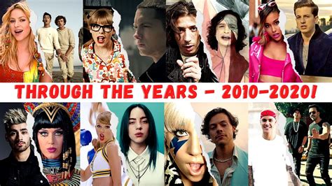 Hit Songs Through The Years - 2010-2020! - YouTube