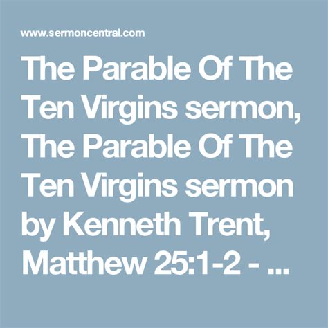 Inspirational Parable of the Ten Virgins