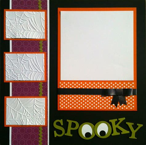 Scrap Happens!: Halloween Scrapbook Layouts