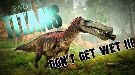 Path of Titans - Testing the new SUCHOMIMUS abilities - I like it !!! - YouTube