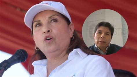 Dina Boluarte | presidenta arremete contra Pedro Castillo y asegura que es asesino de las ...