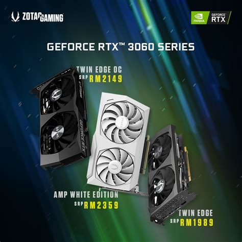 Here Are The GeForce RTX 3060 Cards And Their Prices In Malaysia ...