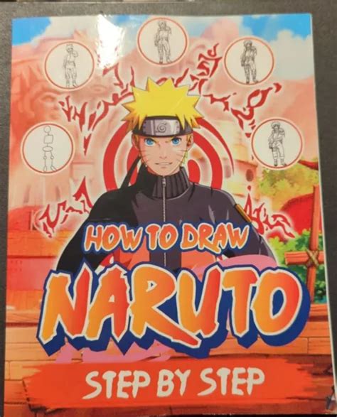 NARUTO HOW TO Draw Characters Drawing for Beginners Paperback Anime Step by Step $12.99 - PicClick