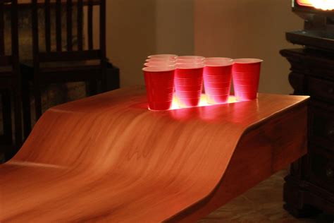 If It's Hip, It's Here (Archives): Custom Light Up Beer Pong Tables Add ...