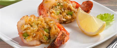 Shrimp Stuffed with Crab - Food!