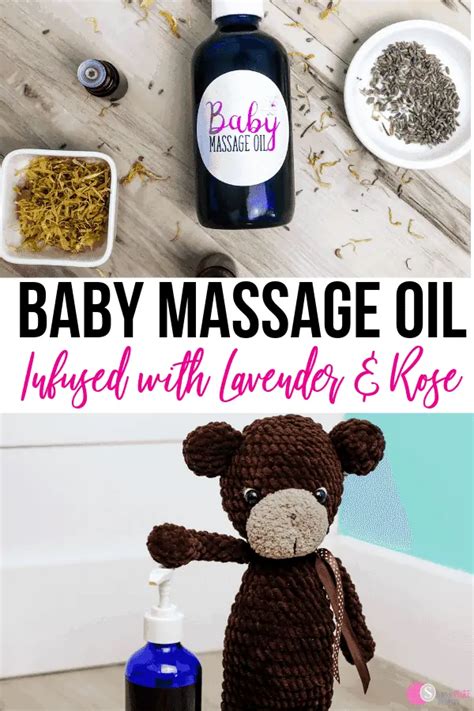 Best Baby Massage Oil Recipe: Infused with Lavender, Rose & Calendula ...