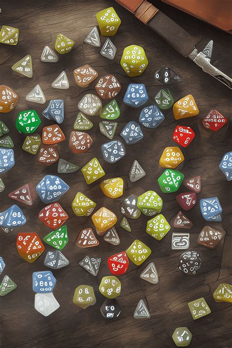 Digital Graphic D20 TTRPG Dice Hyper Realistic Intricate Detail ...