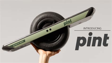 The Pint is a Compact and Nimble One-Wheeled Skateboard