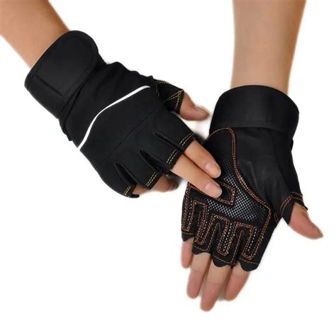 1 pair gym gloves Outdoor Sport Gym Workout Weight Lifting Training ...