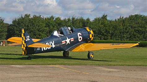 Harvard T-6 at Earls Colne 29-07-2021 - Civilian Aviation