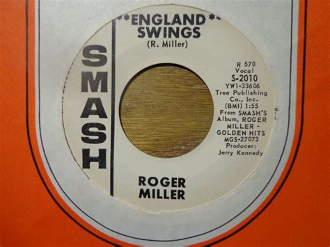 popsike.com - ROGER MILLER *DJ COPY* ""ENGLAND SWINGS" 45 RPM - auction details