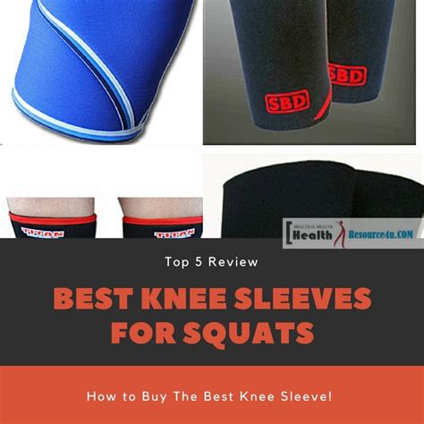 Best Knee Sleeves For Squats - Top 5 Review And Picks