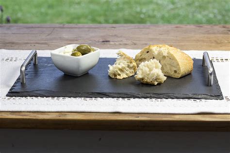 slate serving platter by grasi | notonthehighstreet.com