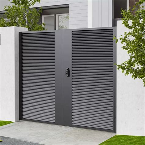 Conceptions En Aluminium De Porte Avant Pour Des Maisons | Gate designs ...