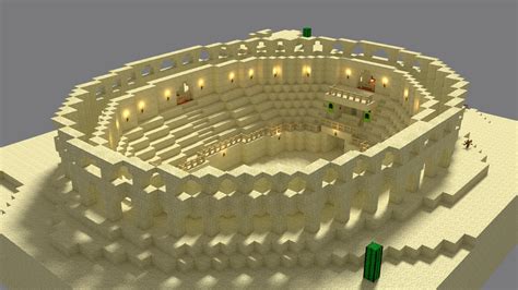 Our server's Colosseum looks pretty nice. : Minecraft