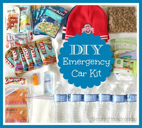Nearly Handmade: DIY Emergency Car Kit