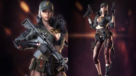 Download Crossfire Female Switcher Assassin Wallpaper | Wallpapers.com