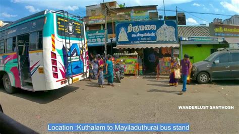 Kuthalam to Mayiladuthurai bus stand bus travel | Mayiladuthurai district #bustravel #travelvlog ...