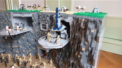 LEGO Star Wars The Clone Wars DEUTSCH Clone Base auf Utapau (MOC) - YouTube