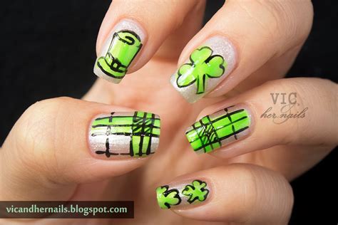 Vic and Her Nails: March N.A.I.L. - Theme 3 - St Patrick's Day