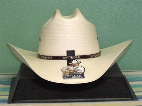 George Strait Lambert 10X Straw Cowboy Hat - One 2 mini Ranch