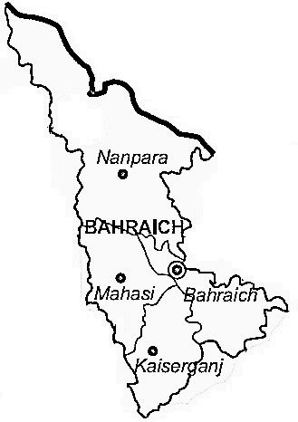 Bahraich District | Bahraich District Map