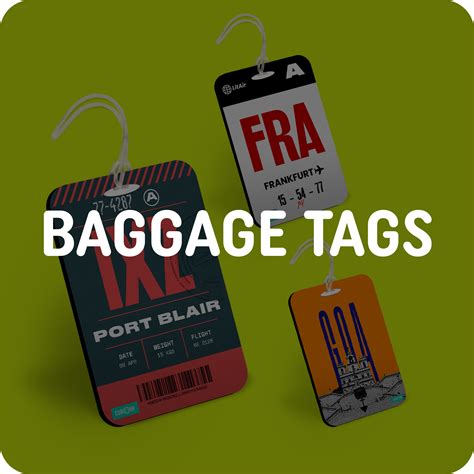 Baggage Tags - Bags & Travel accessories - Shop By Products