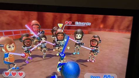Wii Sports Resort - Swordplay Showdown - Favorite Miis - YouTube