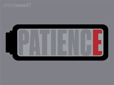 Patience Running Low