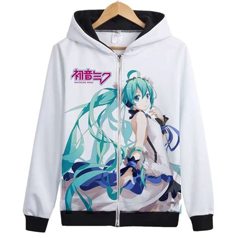 Hatsune Miku – Vocaloid Zip-Up Hoodie (21 Styles) – Otaku Store