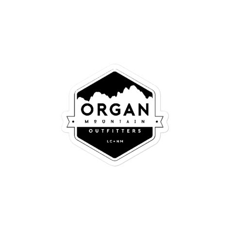 OMO Classic Logo - White/Black – Organ Mountain Outfitters