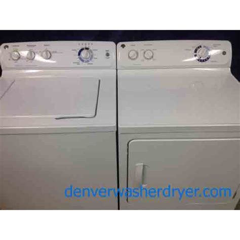 GE Washer/Dryer, Energy Star, High Efficiency, Water Saving - #1357 - Denver Washer Dryer